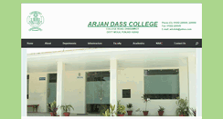 Desktop Screenshot of adcollege.in